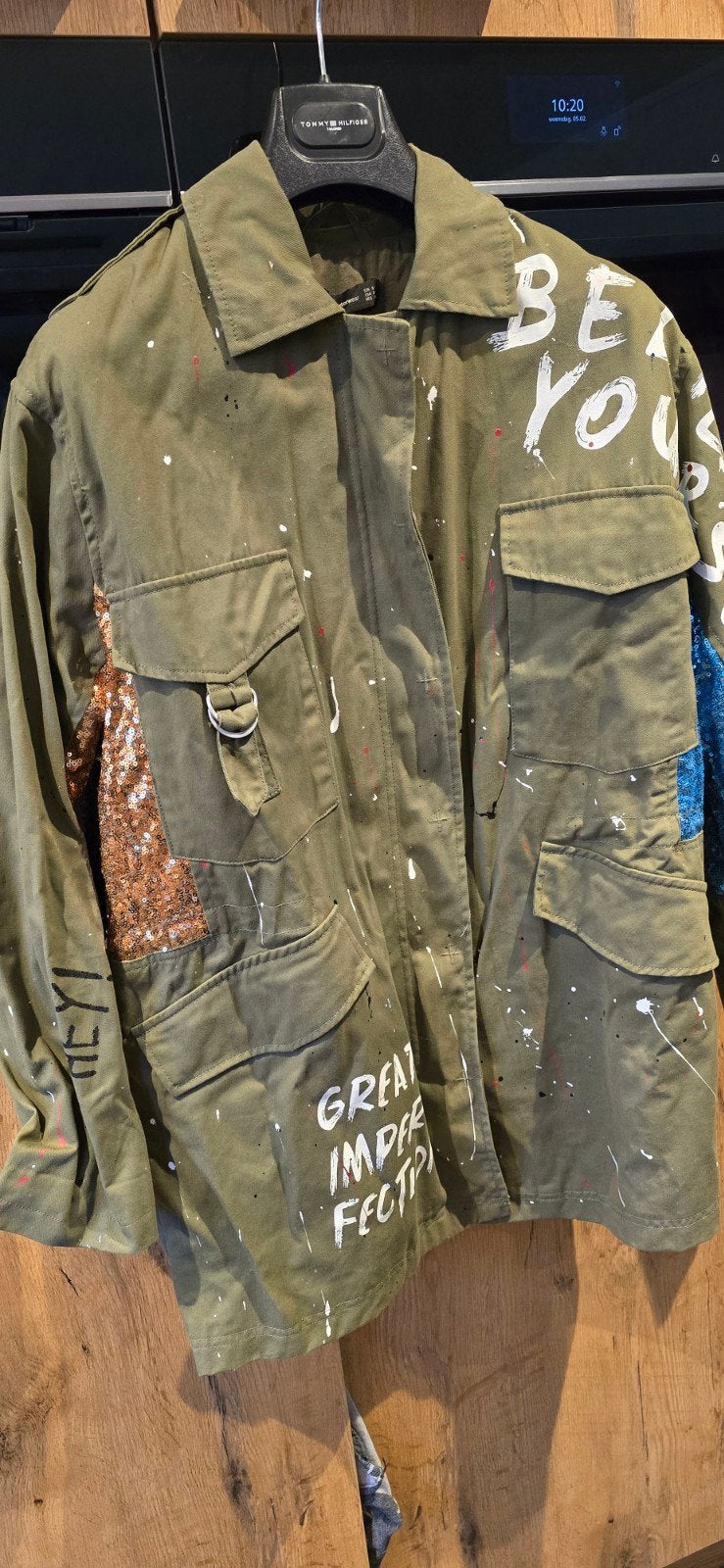 Nieuwe Zara jas met opvallende pailletten details, Zara, Nieuw, Ophalen of Verzenden, Maat 36 (S)