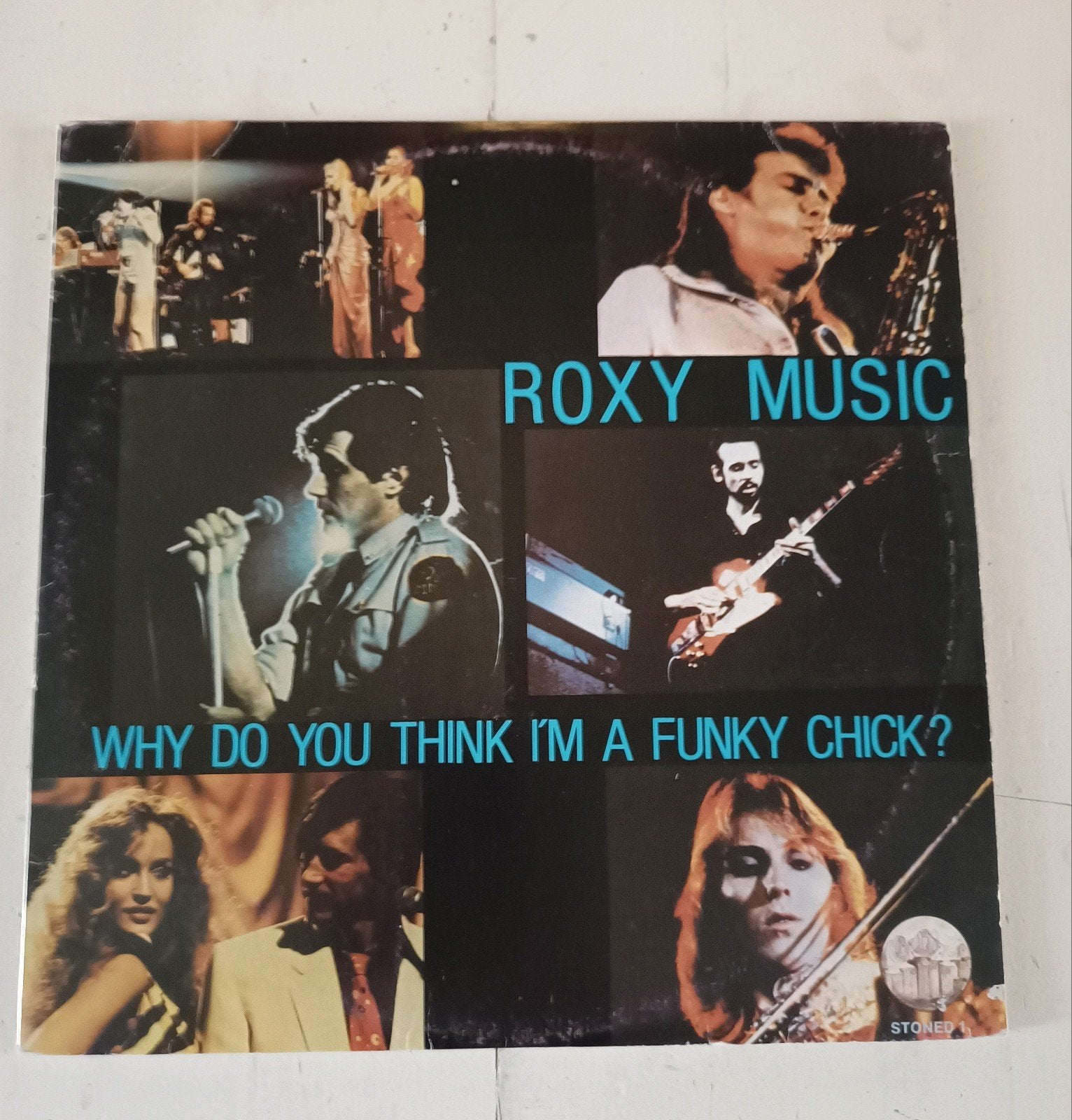 Roxy Music-Why Do You Think I'm A Funky Chick? Stoned label, Rock, Gebruikt, Verzenden, 12 inch
