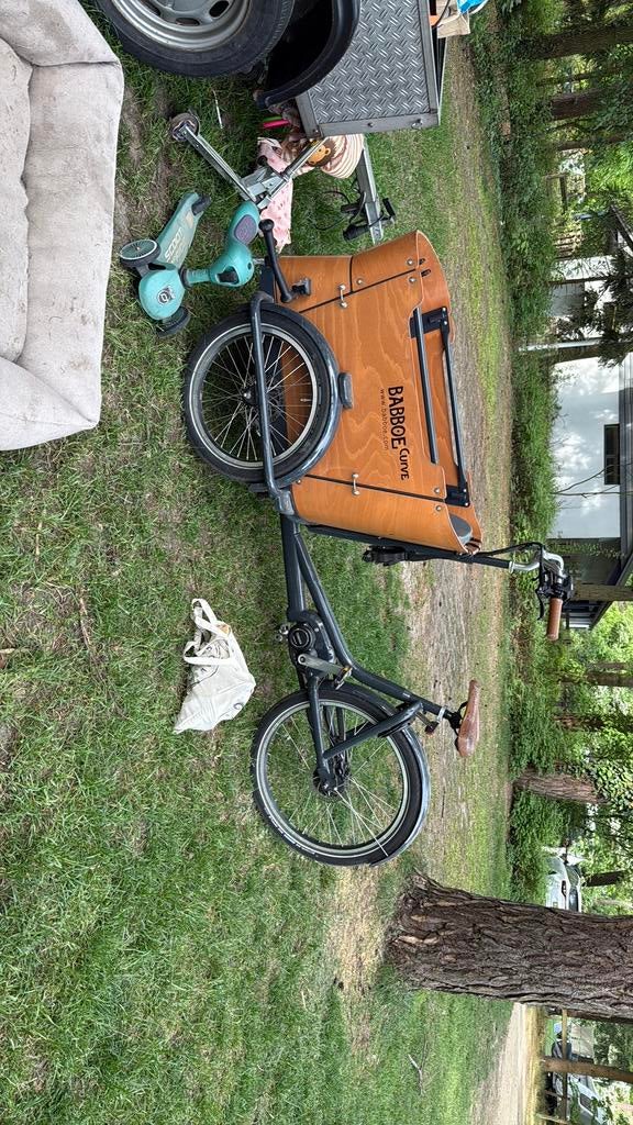 Babboe curve bakfiets, Ophalen of Verzenden, Zo goed als nieuw, 4 kinderen of meer