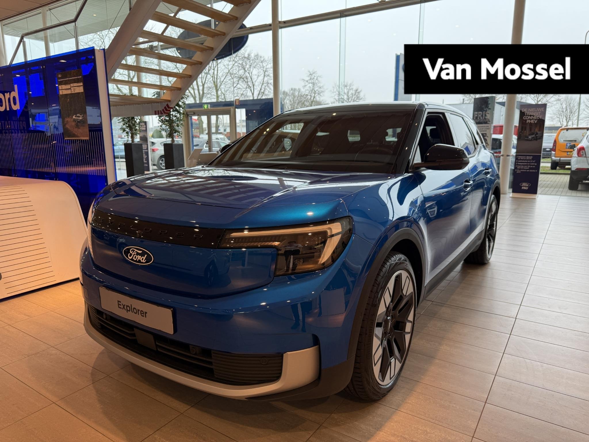 Ford Explorer Premium Extended Range RWD 77 kWh | Panodak |, Automaat, Achterwielaandrijving, Blauw, Explorer