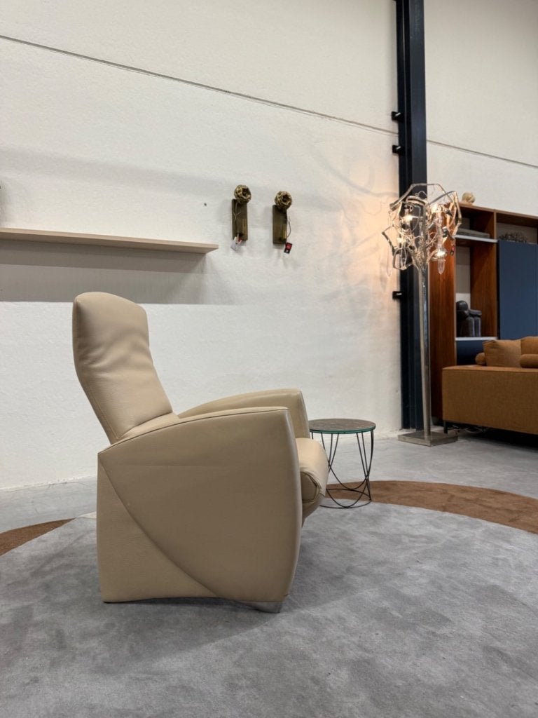 Showmodel Jori Vinci Relaxfauteuil Fuerte leer Design stoel, Huis en Inrichting, Hoogweg 52, Leolux Rolf Benz De Sede Montis COR Wittmann FSM Gelderland
