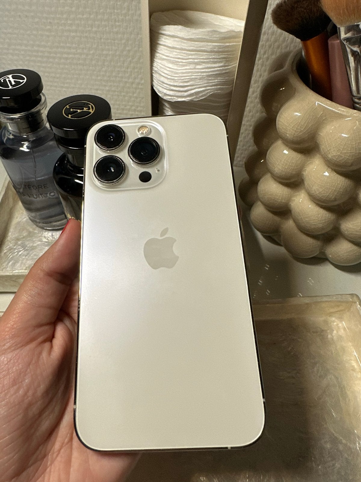 iPhone 13 Pro 128GB wit - Gebruikt met lichte sporen, Telecommunicatie, Ophalen, IPhone 13 Pro, Zonder simlock, Zonder abonnement