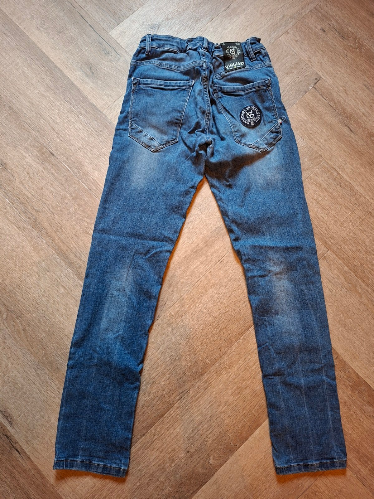 Stoere skinny jeans Vingino voor jongens - Maat 14, Ophalen, Zo goed als nieuw, Vingino, Jongen