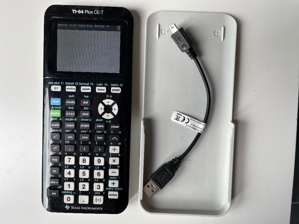 TI-84 Plus CE-T rekenmachine, Ophalen, Grafische rekenmachine, Gebruikt