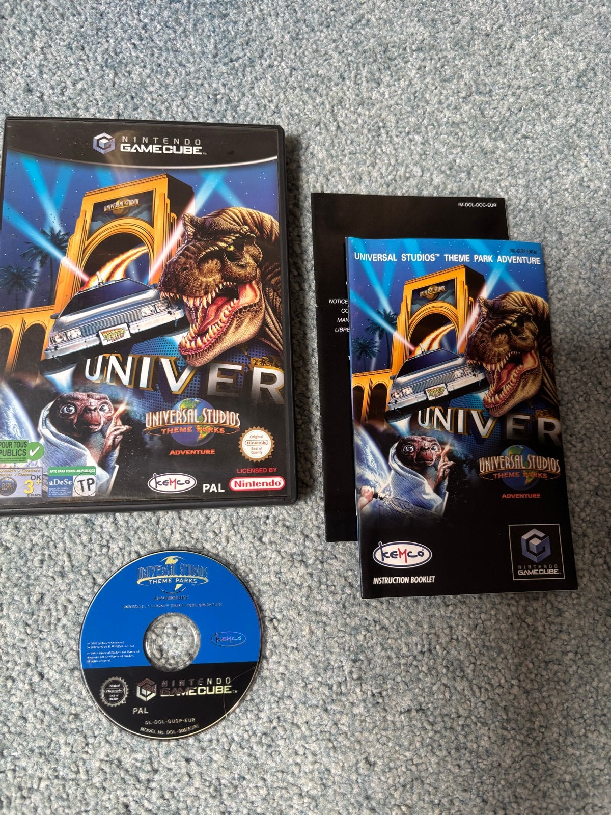 Universal Studios Theme Parks Adventure GameCube, 1 speler, _, _, Ophalen of Verzenden