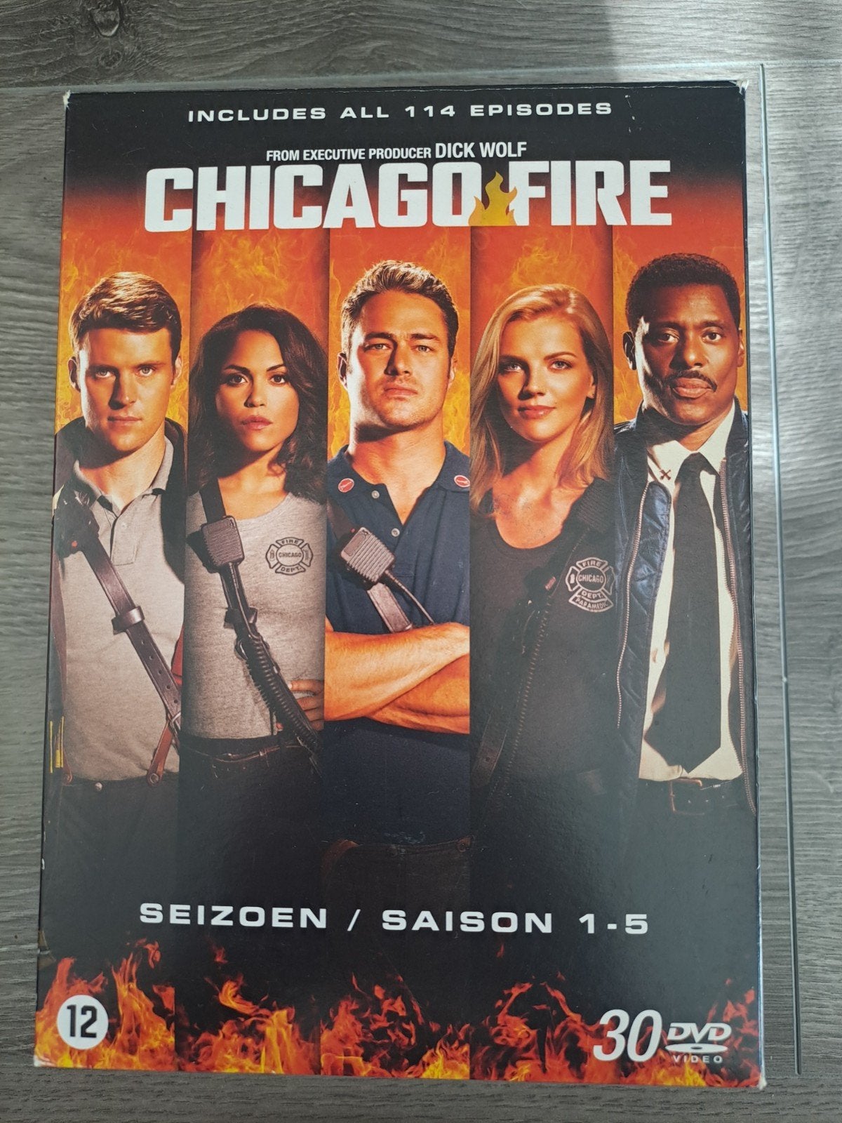 Chicago Fire - Seizoen 1-5 (30 DVD Boxset), Cd's en Dvd's, Drama, Ophalen of Verzenden, Zo goed als nieuw, Vanaf 12 jaar