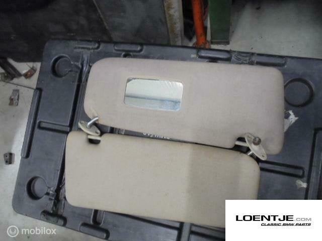 set zonnekleppen bmw e30 325i 320i 318 316 etc, Auto-onderdelen, Interieur en Bekleding, Gebruikt, Ophalen of Verzenden, BMW, BMW