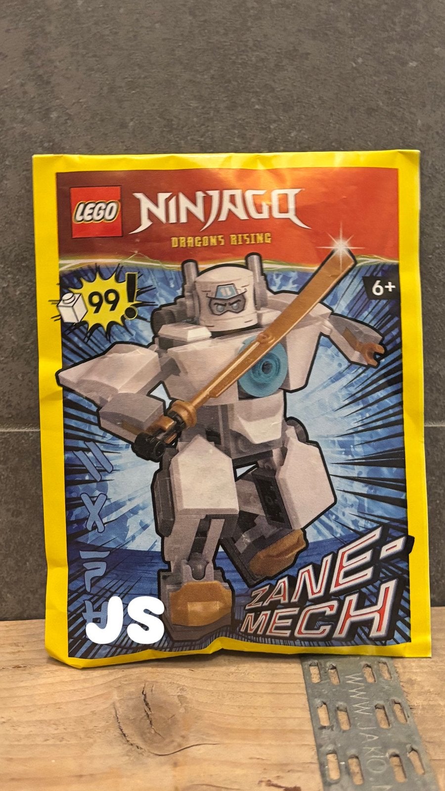 Nieuw LEGO NINJAGO paperbag Zane mech, Lego, Nieuw, Ophalen of Verzenden, Ongeopend/sealed