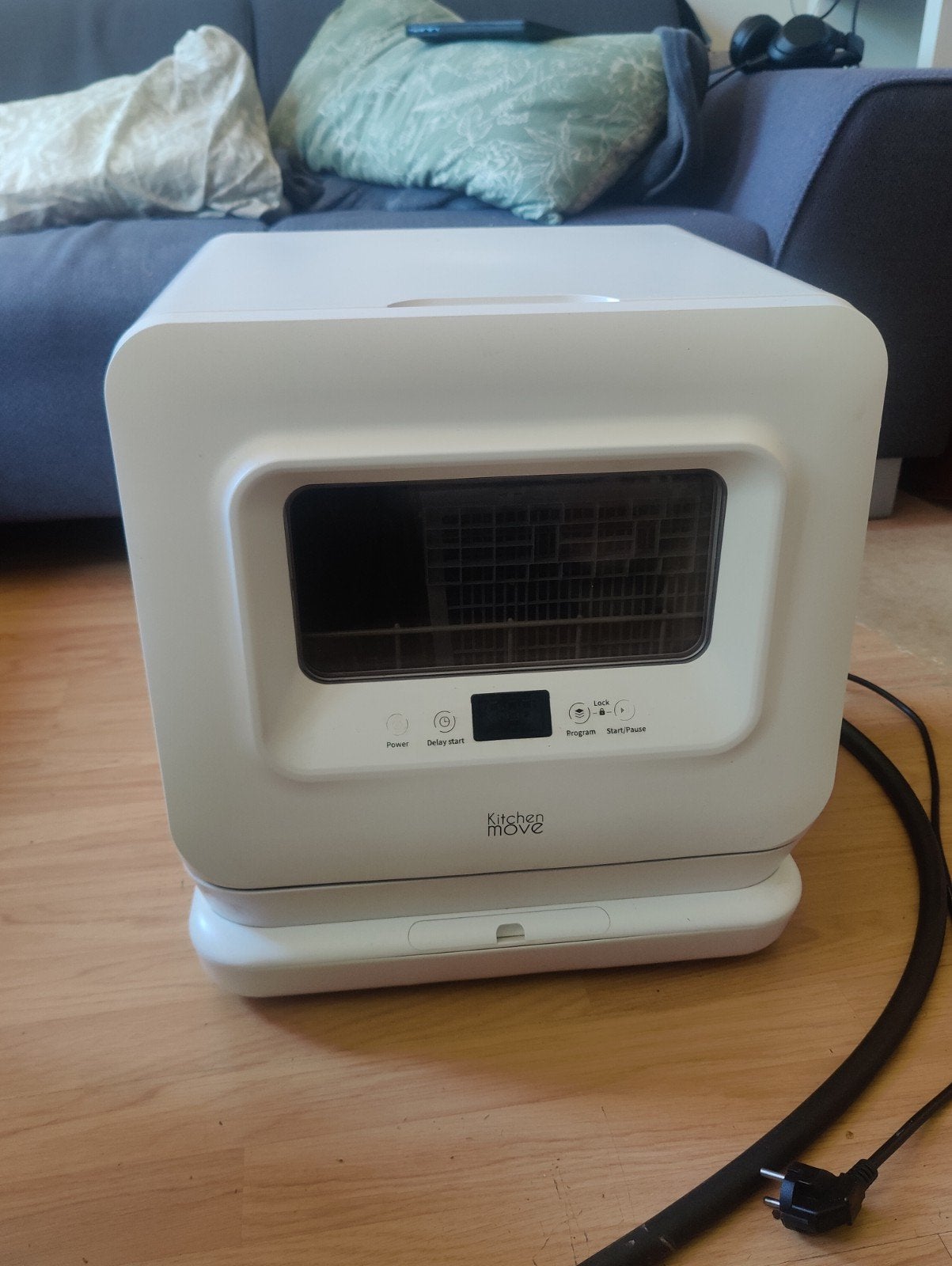 Compacte Kitchen Move vaatwasser, Ophalen, Minder dan 85 cm, Zo goed als nieuw, 45 tot 60 cm
