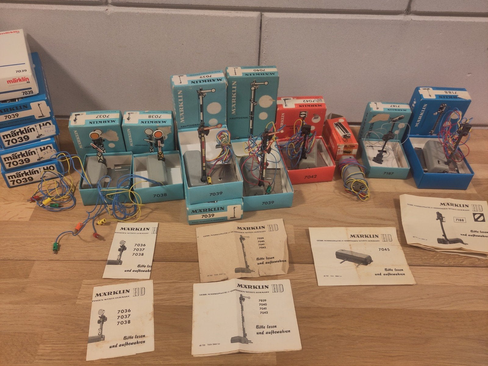 Märklin seinen 7037, 7038, 7039, 7040, 7042, 7045, 7088 OVP, Hobby en Vrije tijd, Wisselstroom, Gebruikt, Overige typen, Ophalen of Verzenden