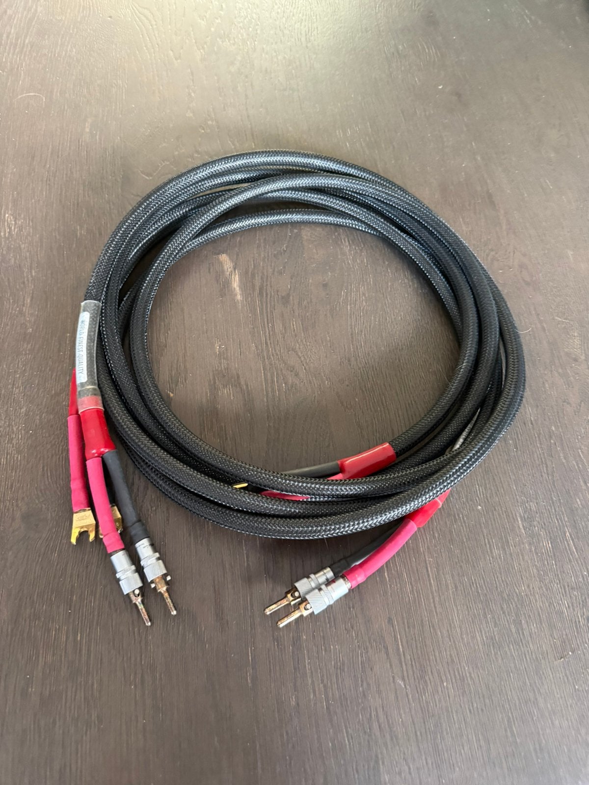 Sharkwire luidsprekerkabel 2.5 met set, Ophalen of Verzenden, Zo goed als nieuw, Sharkwire, Sharkwire