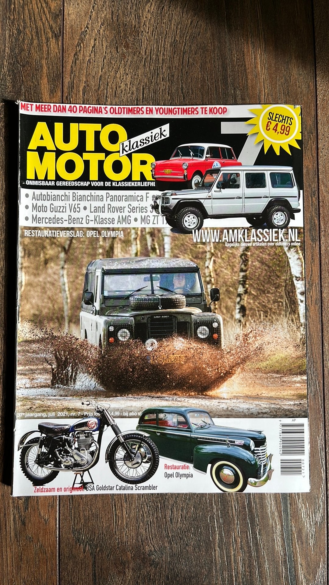 Auto Kampioen: Mercedes G-klasse, Autobianchi, MG ZT 190, Ophalen of Verzenden, Gelezen, Algemeen