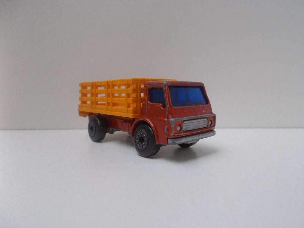6497 Dodge Cattle Truck Lesney Matchbox Superfast No 71, Ophalen of Verzenden, Gebruikt, Bus of Vrachtwagen