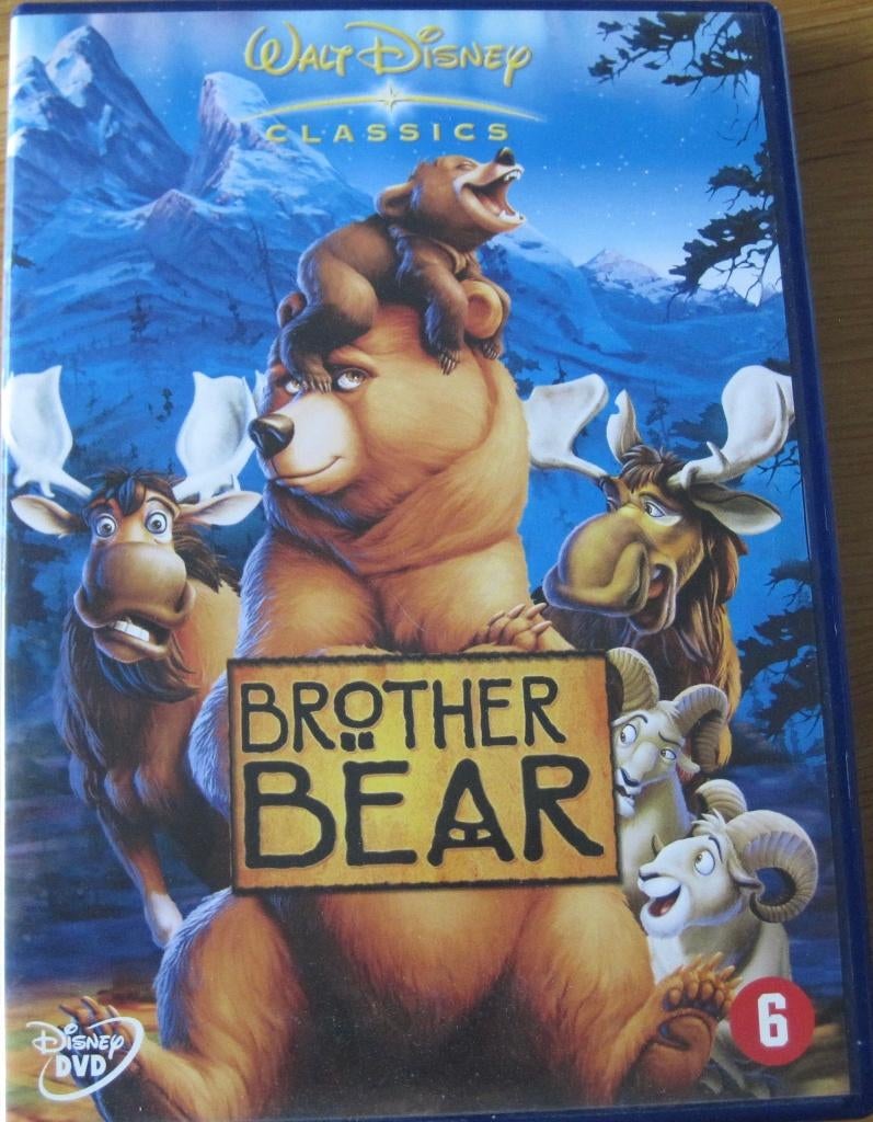 Brother bear - Walt Disney classic - 1999, Cd's en Dvd's, Tekenfilm, Amerikaans, Ophalen of Verzenden, Zo goed als nieuw