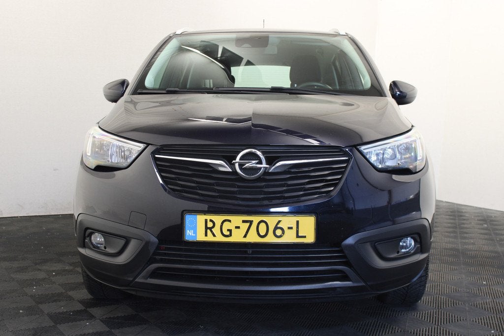 Opel Crossland X 1.2 Turbo Online Edition |Navi| (bj 2017), Gebruikt, 1199 cc, Blauw, 49 €/maand