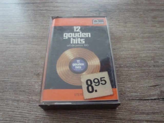 12 gouden hits uit de jaren 60, Cd's en Dvd's, Gebruikt, 1 bandje, Ophalen of Verzenden, Origineel