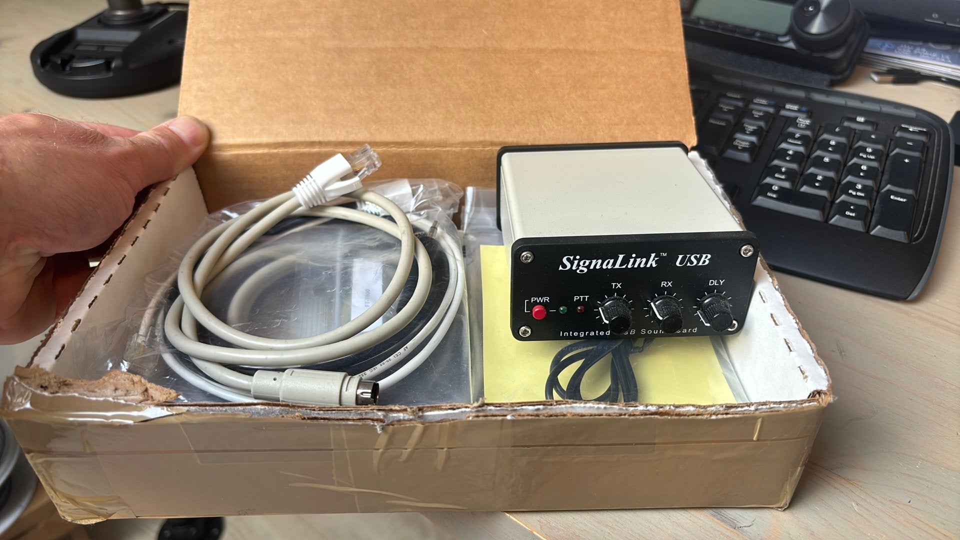 Signalink USB / audio interface, Ophalen of Verzenden, Zo goed als nieuw
