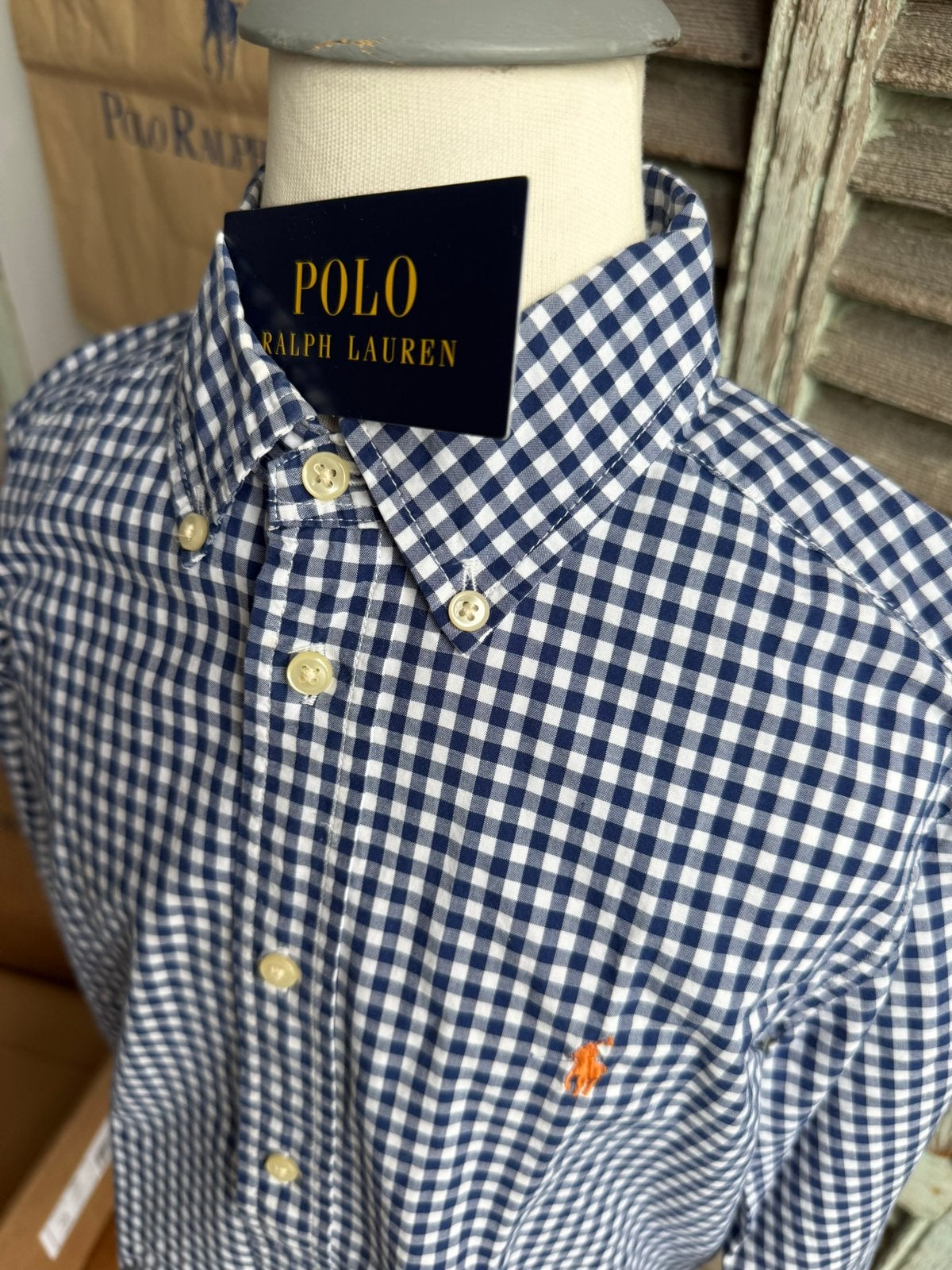 Prachtig RALPH LAUREN overhemd size 3 (maat 98), Overhemd of Blouse, Ophalen of Verzenden, Zo goed als nieuw, Polo Ralph Lauren