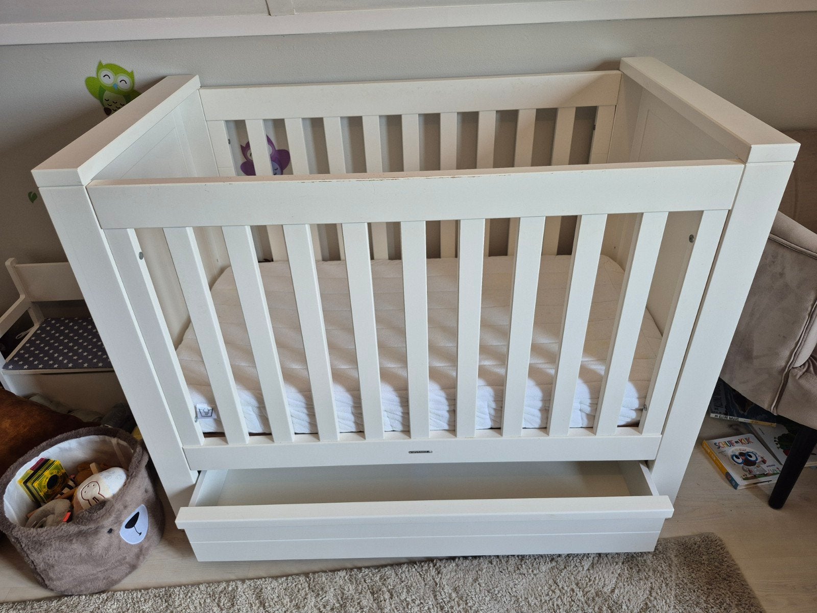 Ledikant kidsmill inclusief matras, Ophalen, Gebruikt