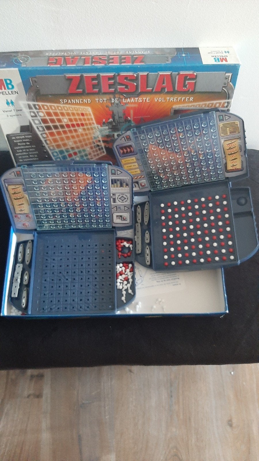 Zeeslag MB Spellen - Spannend tot de laatste voltreffer, Een of twee spelers, Ophalen, Zo goed als nieuw, MB Spellen