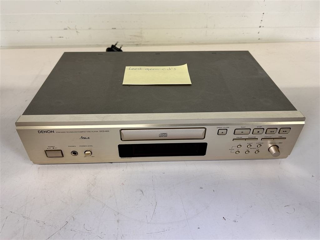 A7554. Denon DCD-655 leest geen cd\'s, Ophalen of Verzenden, Gebruikt, Overige merken