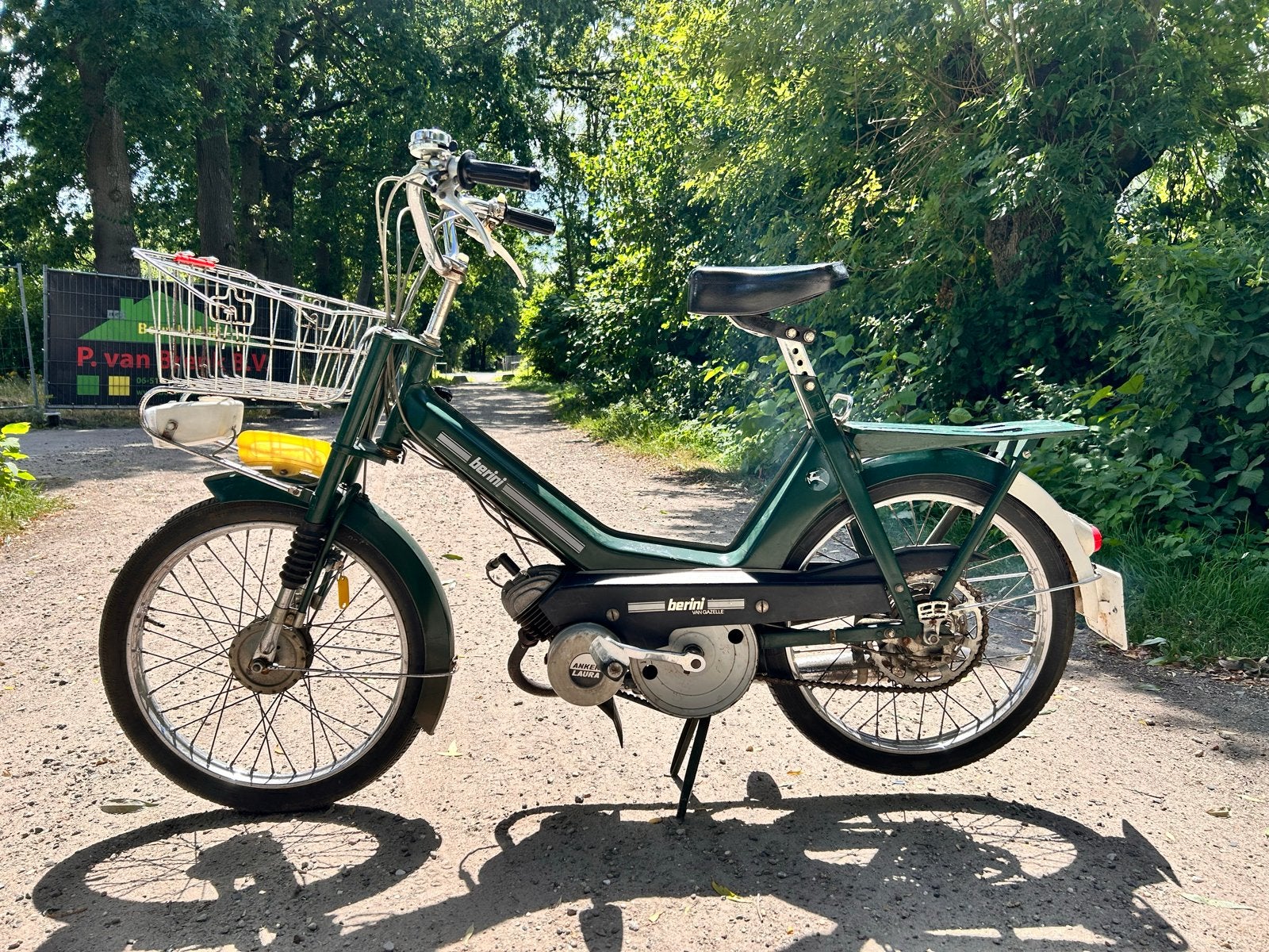 Mooie Berini bromfiets, Ophalen, 0 versnellingen, 50 cc