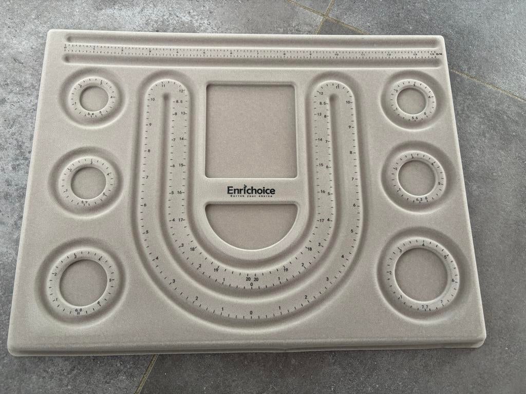Enrichoice kralenbord voor sieraden maken, zgan, Ophalen of Verzenden, Zo goed als nieuw, Overige typen