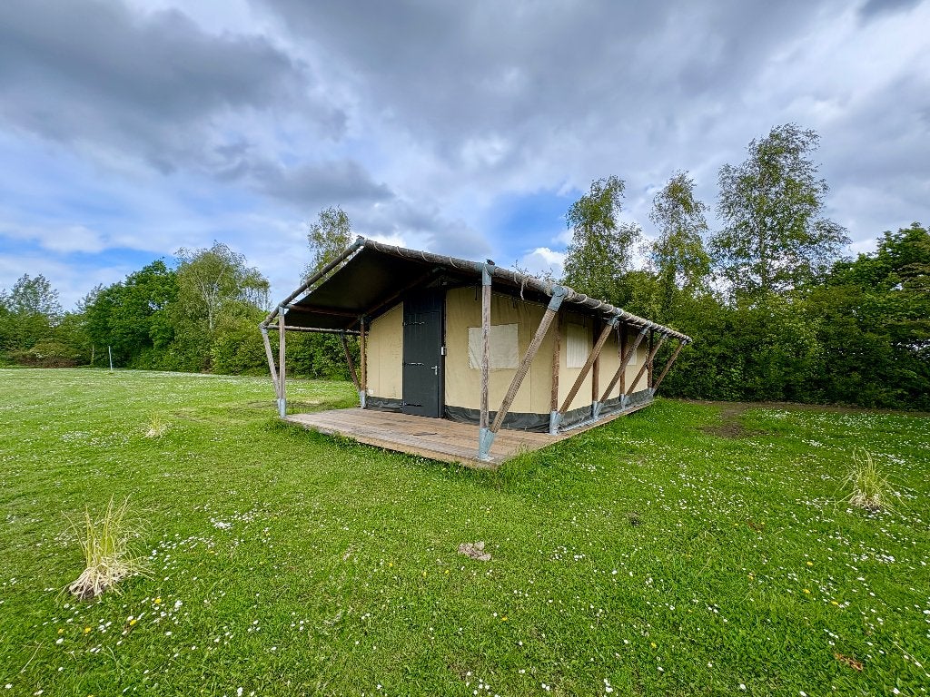 Safari tent 4-6 personen – OPKNAPPER, Ophalen, Gebruikt, Tot en met 6