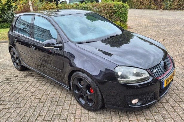 🟢Volkswagen Golf 2.0 TFSI GTI 250PK/Clima🥶APK2027✅️, Auto's, Stof, Zwart, 4 cilinders, Zwart