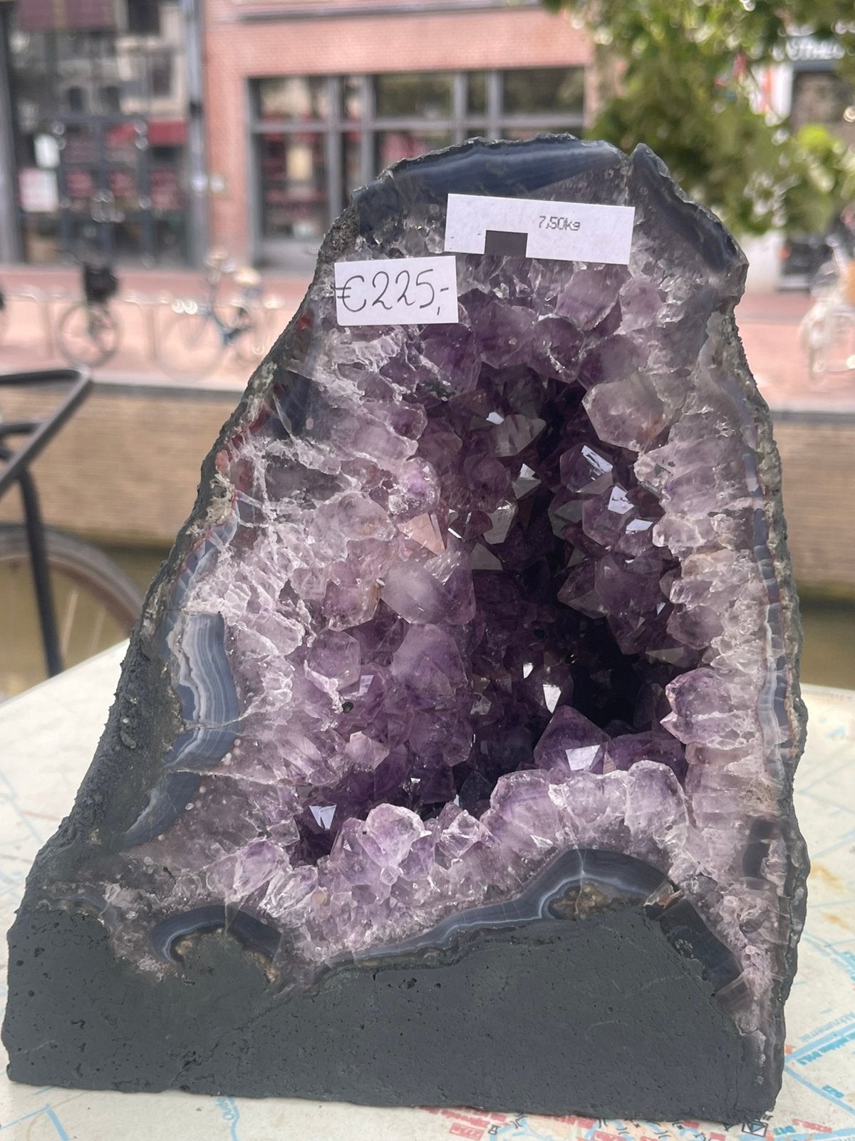 Amethist geode, Ophalen of Verzenden
