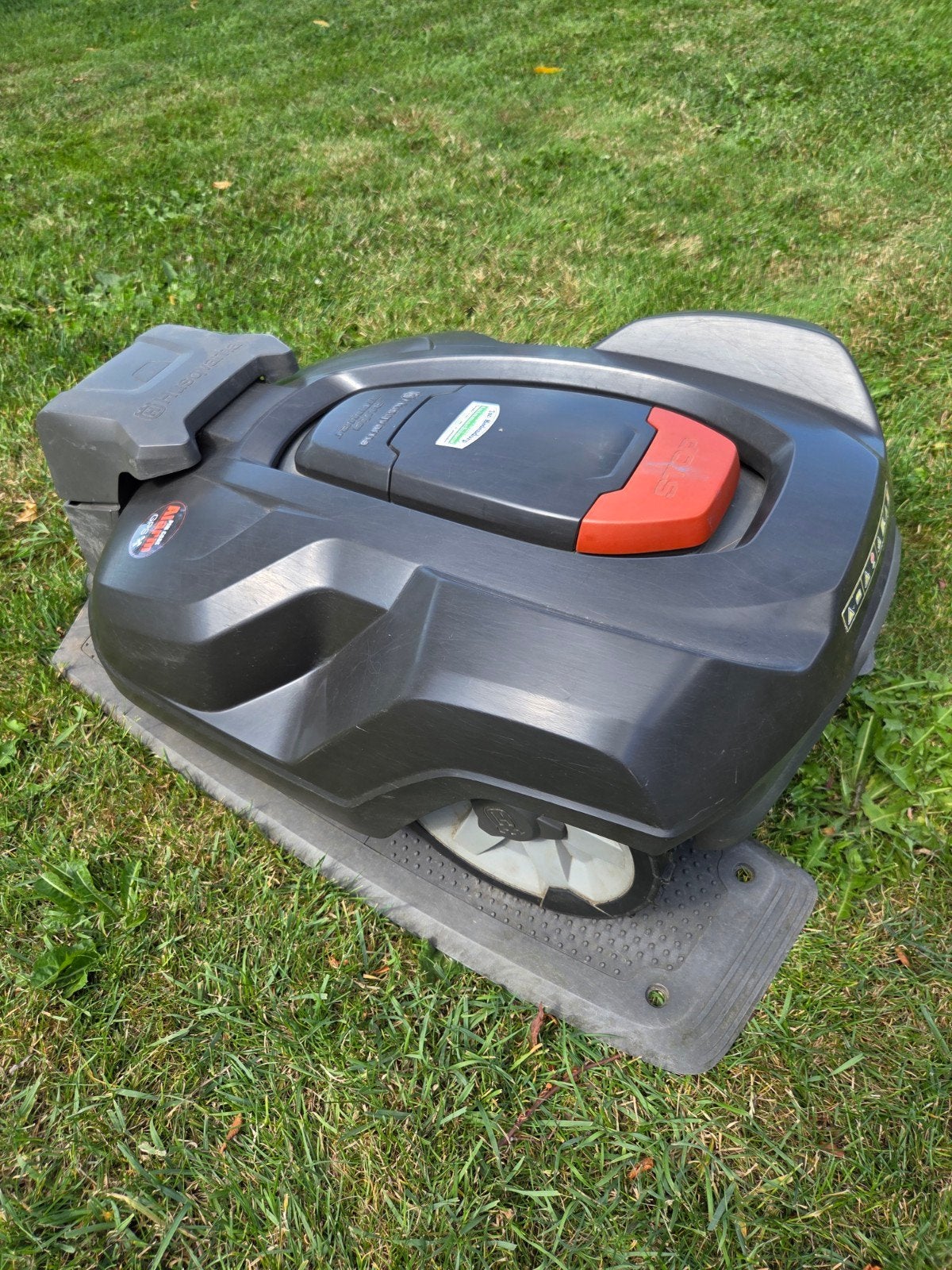 Husqvarna 420 automower, Tuin en Terras, Ophalen, Gebruikt, 20 tot 25 cm, Husqvarna