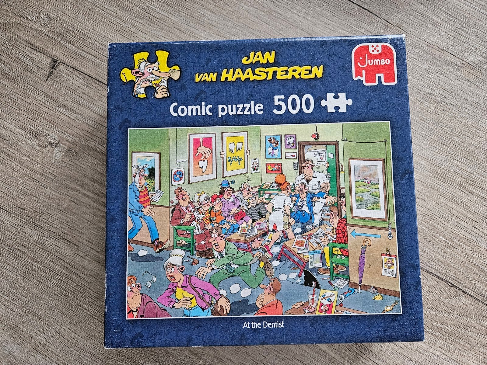 Jan van Haasteren tandarts 500 stukjes, Ophalen of Verzenden, 500 t/m 1500 stukjes, Zo goed als nieuw, Legpuzzel