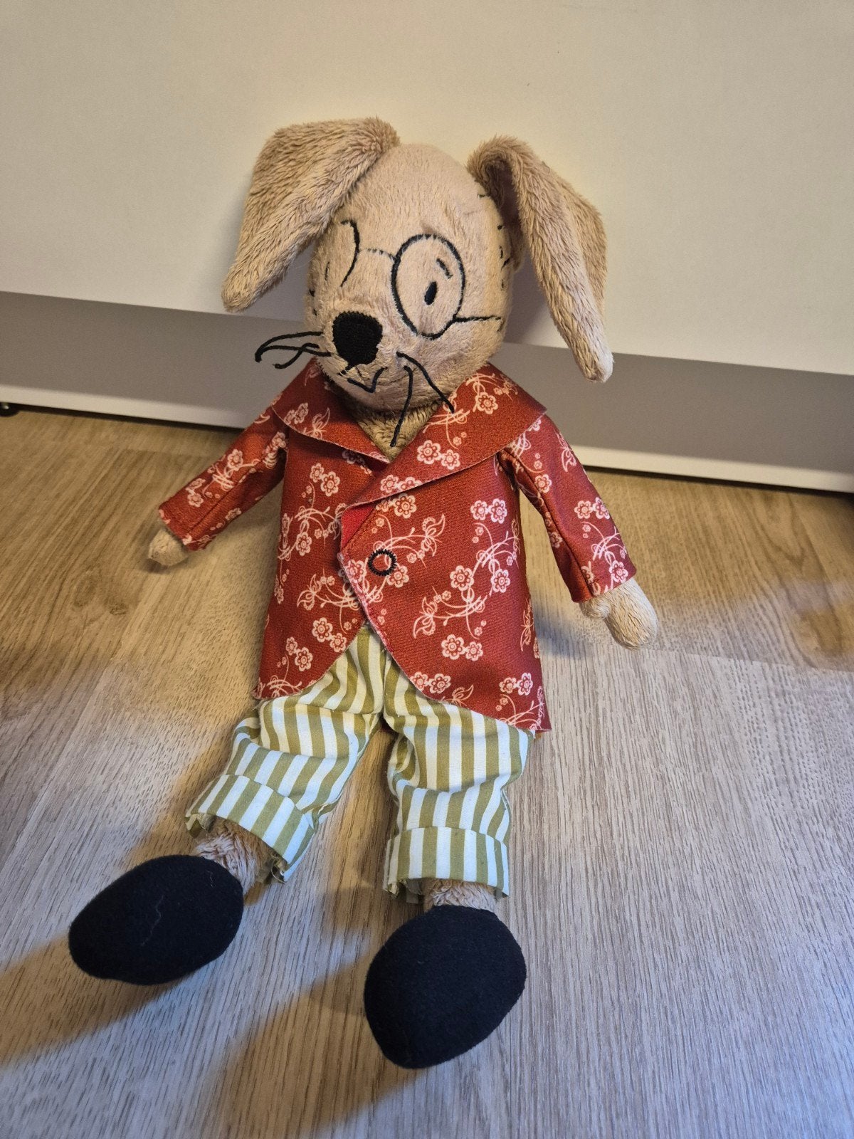 IKEA konijn knuffel met bril, Ophalen of Verzenden