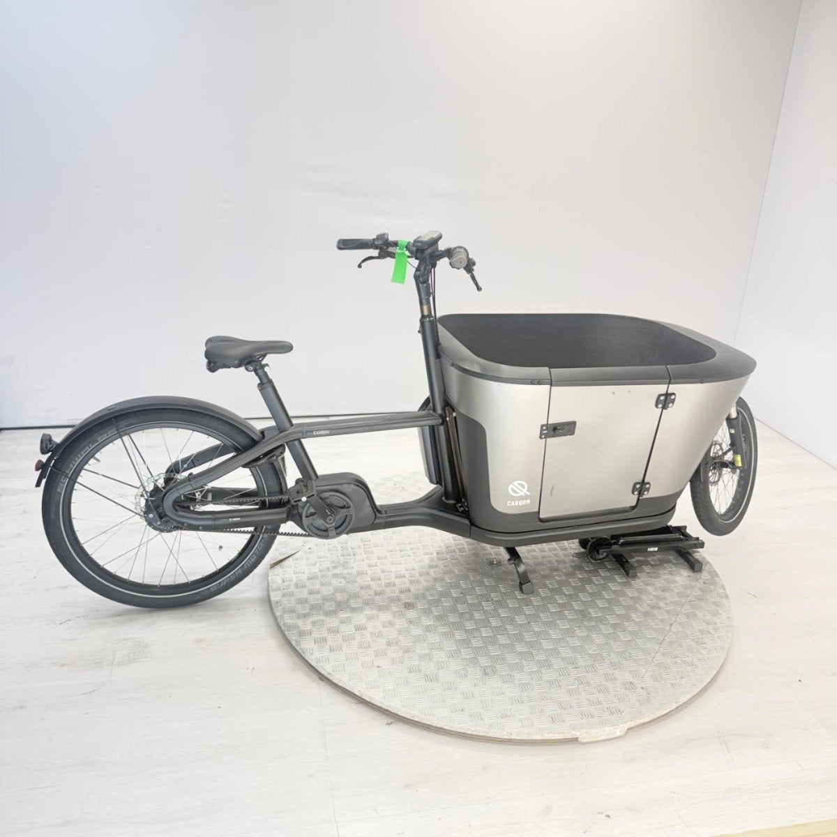 Carqon family Dames zwart uni, Fietsen en Brommers, Fietsen | Bakfietsen, Gebruikt, -, -, Elektrisch