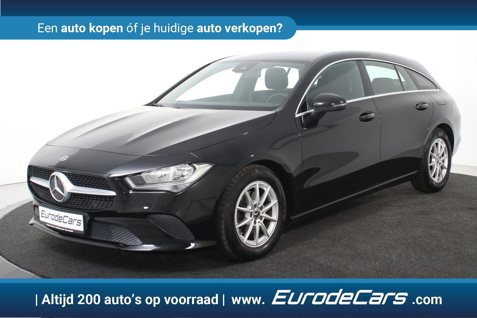 Mercedes-Benz CLA-Klasse CLA 180 SB *1ste Eigenaar*Camera*Cr, Auto's, Voorwielaandrijving, Gebruikt, 4 cilinders, Zwart