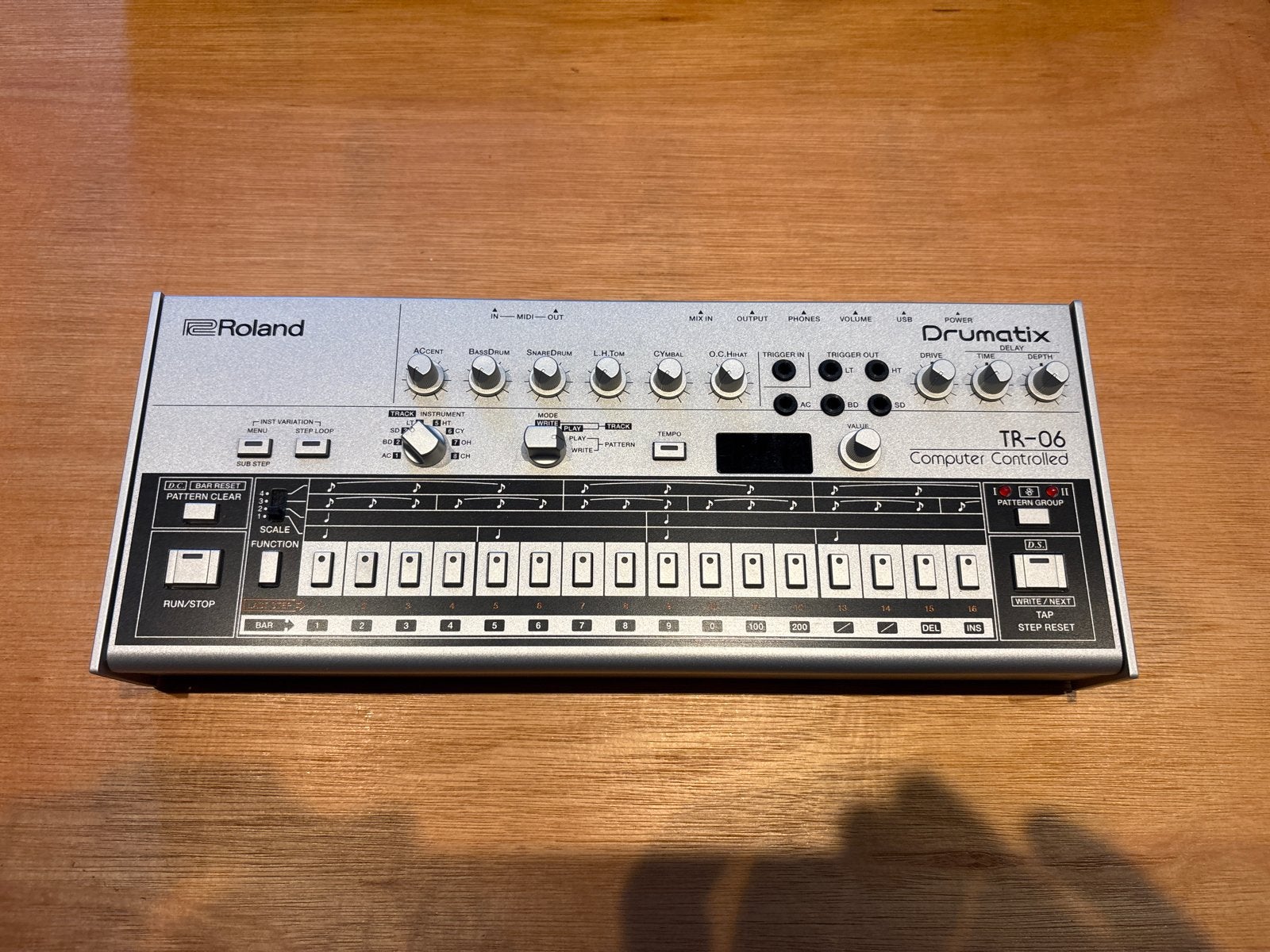 Roland TR-06 Drumatix Rhythm Composer, Muziek en Instrumenten, Ophalen of Verzenden, Zo goed als nieuw, Roland