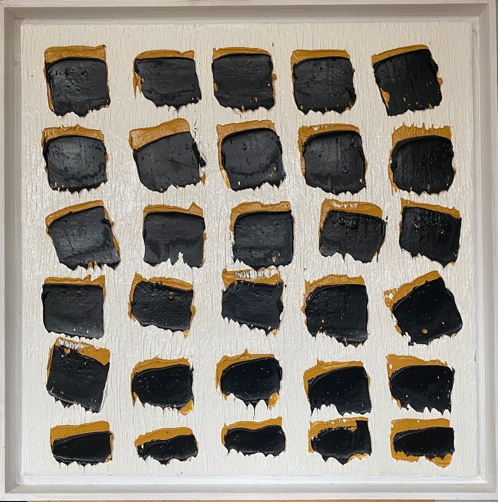 Erik Oldenhof, Antiek en Kunst, Ophalen, Handgeschilderd, Olieverf, Abstract