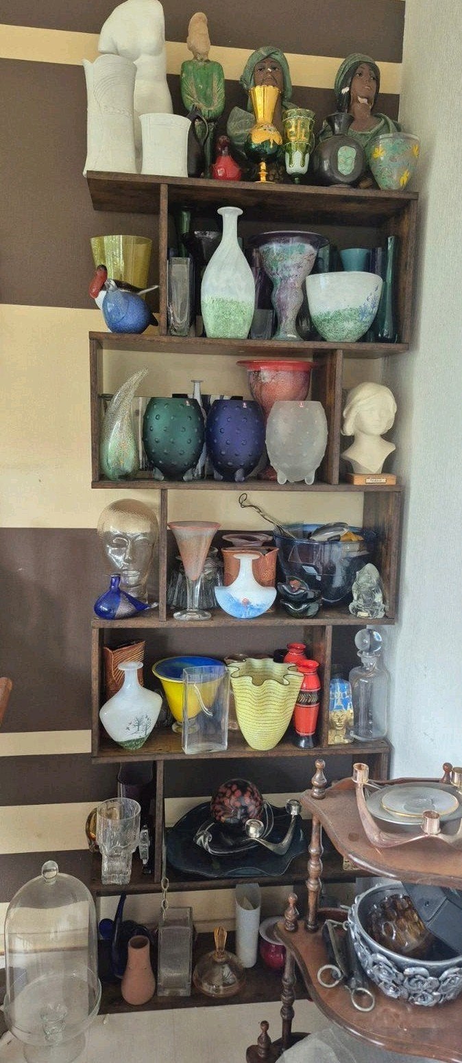 Verzameling hoogwaardig keramiek, glas, vazen en objecten, Ophalen