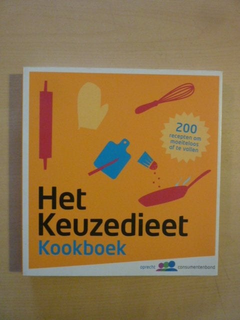 Het keuzedieet - Kookboek, Boeken, Ophalen of Verzenden, Zo goed als nieuw