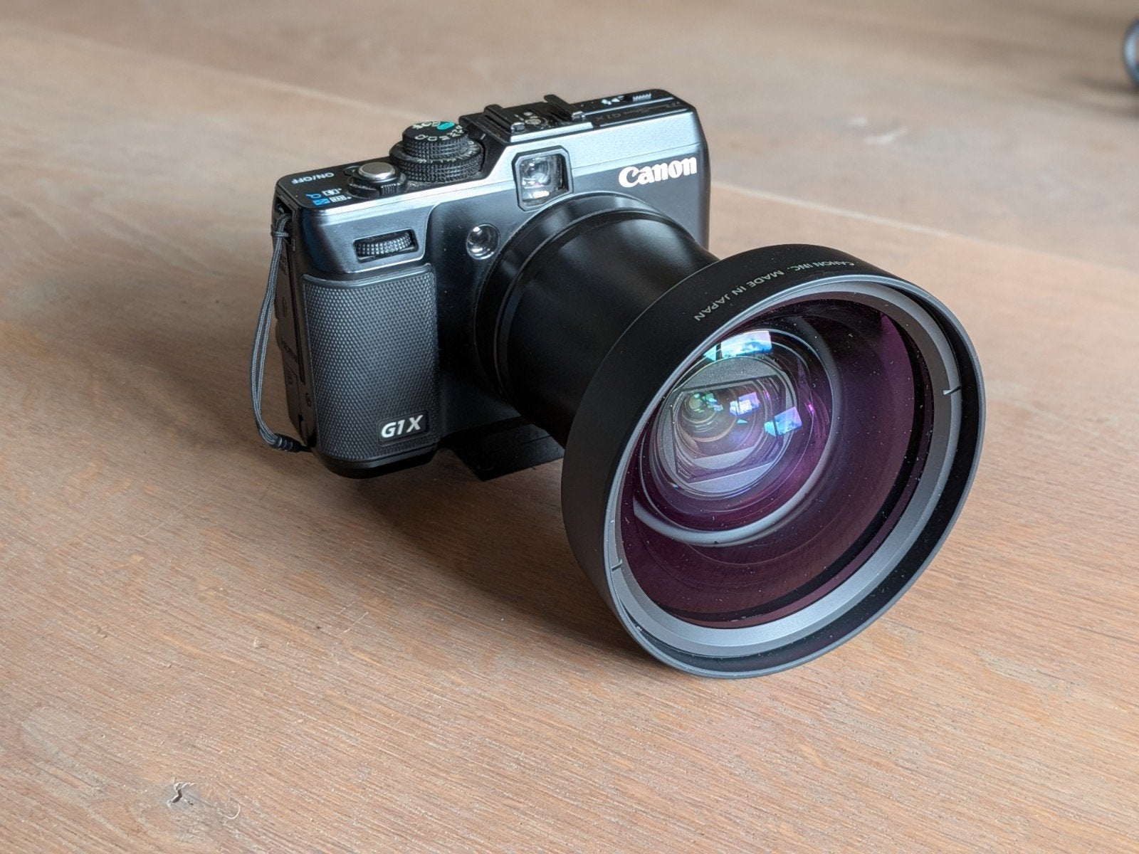 Canon powershot wide/groothoek lens, Ophalen of Verzenden, Zo goed als nieuw, Groothoeklens