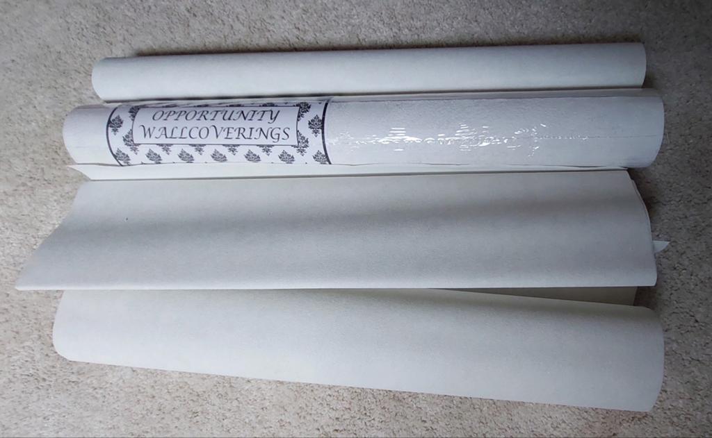 Behang met lichte structuur - 2 rollen (ca. 10m²), Huis en Inrichting, Stoffering | Behang, Ophalen, Minder dan 10 m²
