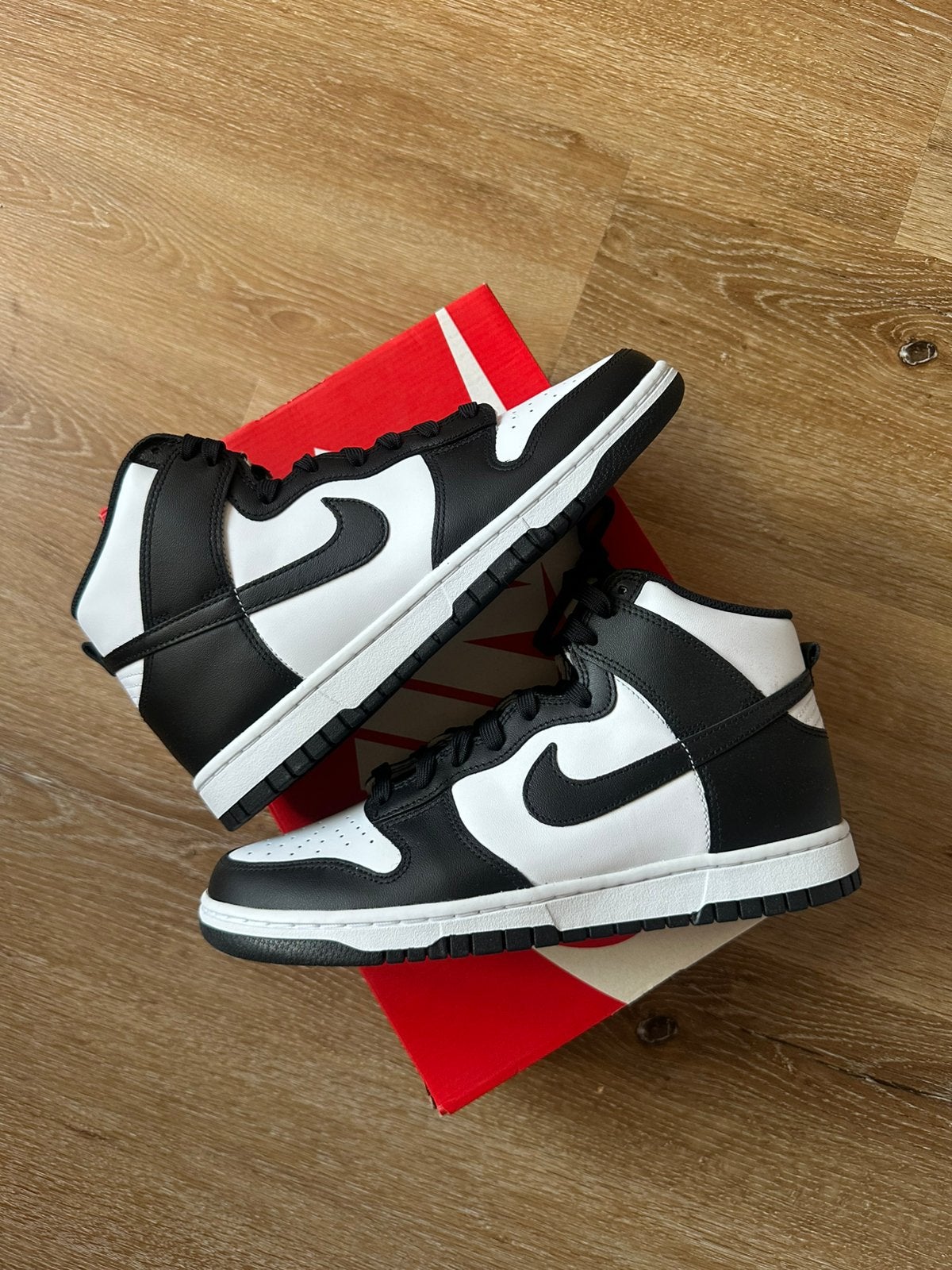 Nike High Dunk Panda Black White 37,5 40 42 EU, Ophalen of Verzenden, Nieuw, Zwart, Sneakers of Gympen