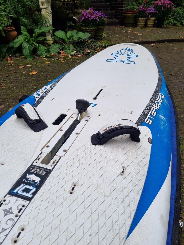 Starboard Rio (soft top) complete windsurfset, Watersport en Boten, Windsurfen, Ophalen of Verzenden, Gebruikt, Complete set