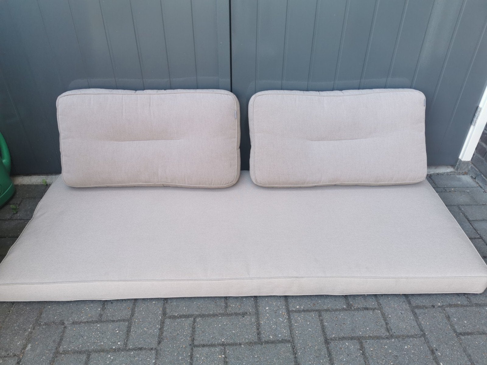 Tuinkussens voor bankje/palletbank, Tuin en Terras, Tuinsets en Loungesets, Ophalen, Overige materialen, 2 zitplaatsen