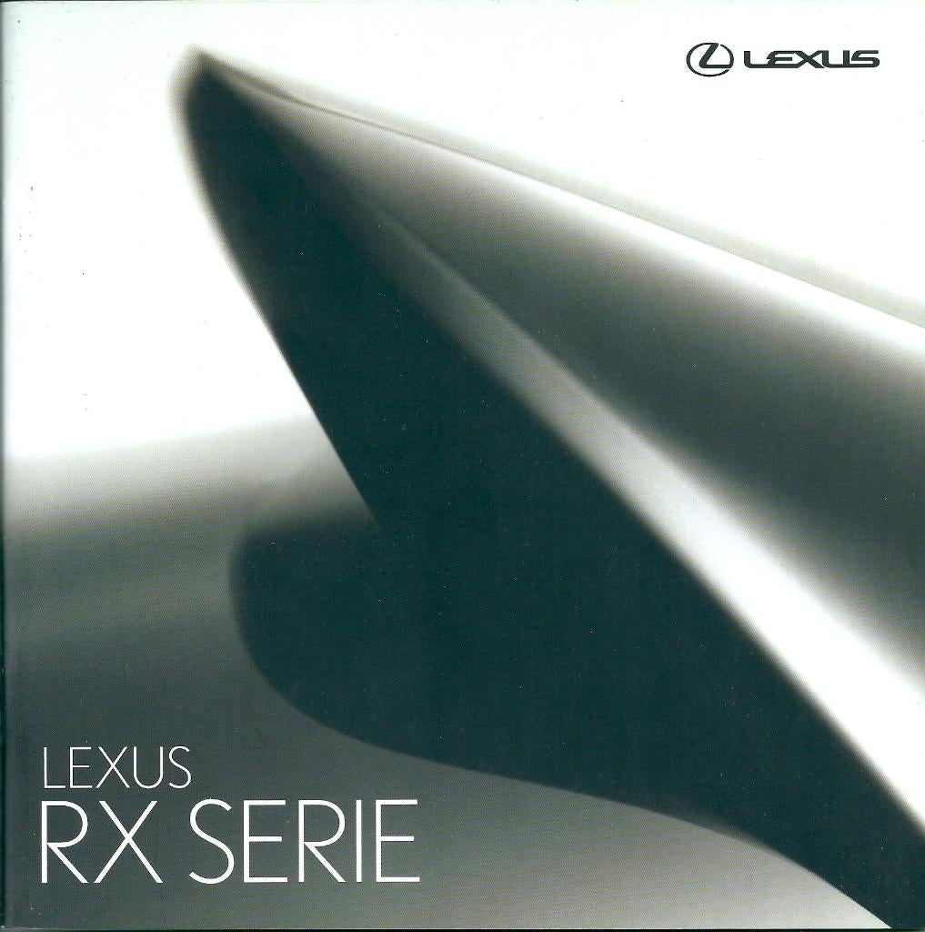 Brochure Lexus RX Serie Maart 2006, Ophalen of Verzenden, Gelezen, Overige merken