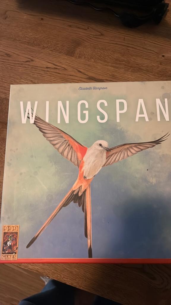 Wingspan bordspel (999 Games) | nieuw staat, Ophalen of Verzenden, Zo goed als nieuw