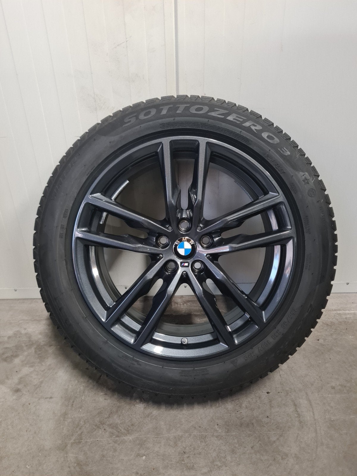 19' BMW X3 G01 X4 G02 Styling 698M met winterbanden 8mm, 19 inch, 245 mm, Banden en Velgen, Personenwagen