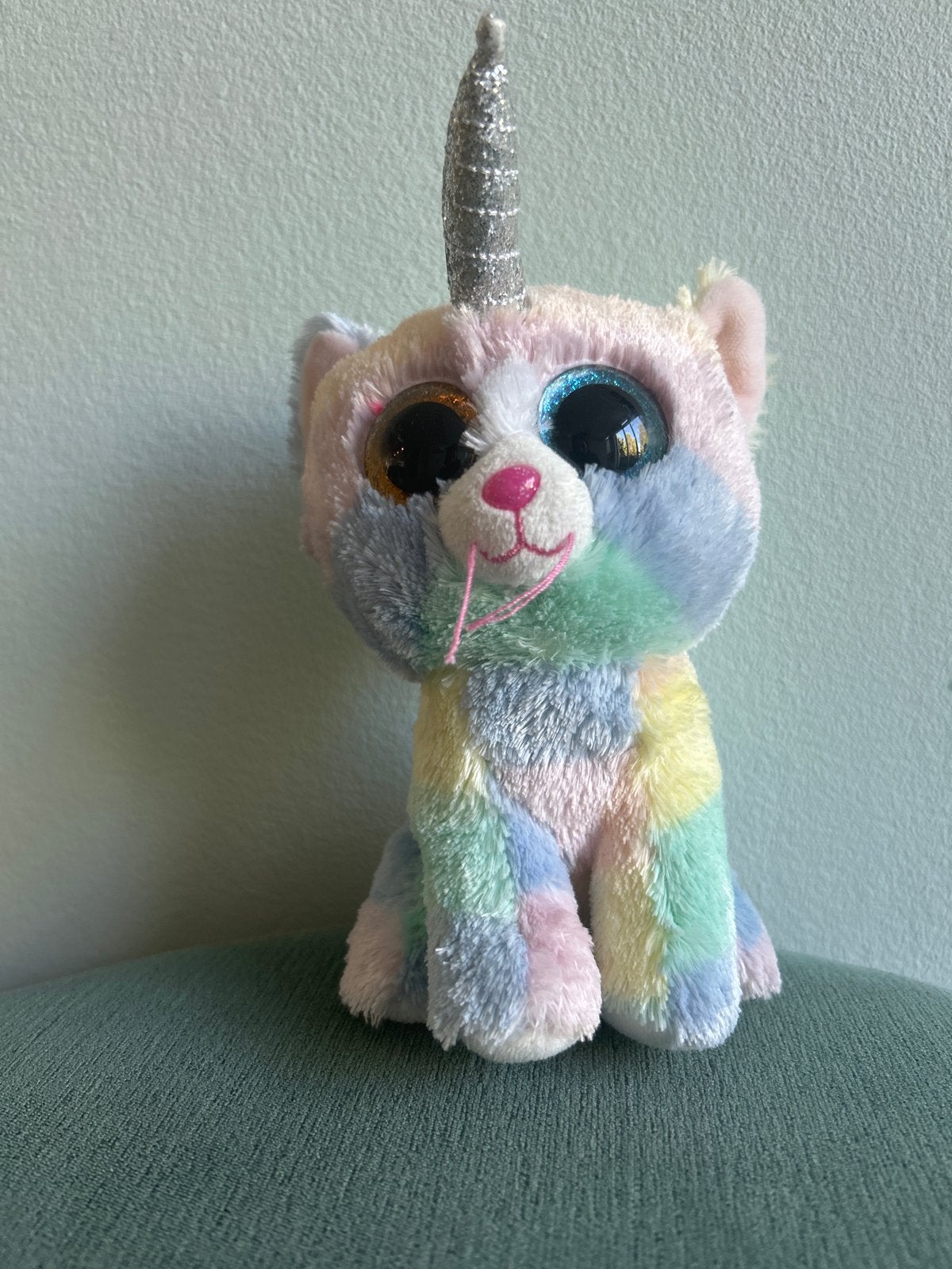 Ty Beanie Boo's Heather de Eenhoorn Kat -, Ophalen, Eenhoorn, Overige karakters, Middelgroot (20 tot 80 cm)