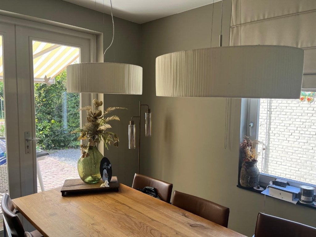Lampen set Hanglamp Staande lamp Tafellamp, Huis en Inrichting, Lampen | Hanglampen, Ophalen, Gebruikt