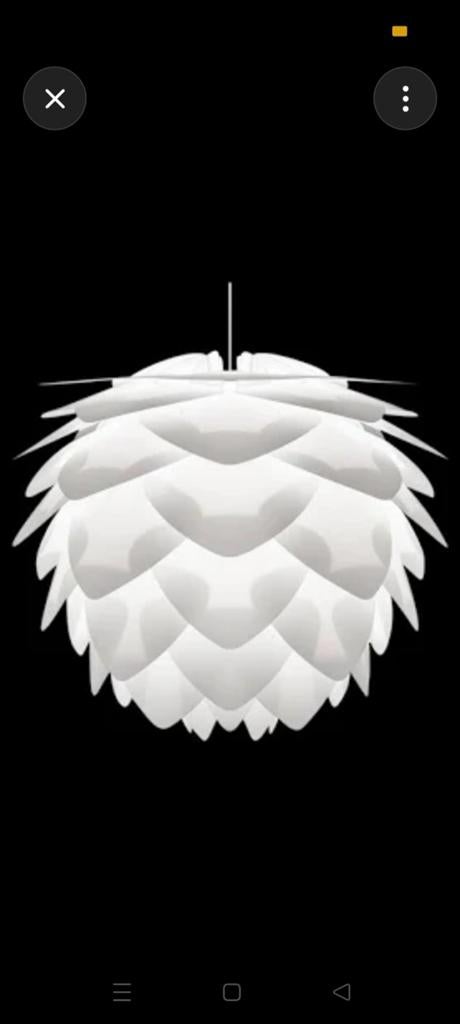 Vita Silvia hanglamp - Wit - Modern design, Kunststof, Nieuw, Ophalen of Verzenden, Modern, Scandinavisch